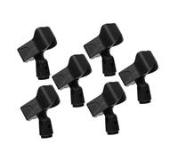 MAJORMENCH Clip per Microfono in Plastica Resistente Supporto Microfono Morsetto Pratico Set da 6 Pezzi per Microfoni Dinamici e Wireless Facile da Installare Adatto per Uso
