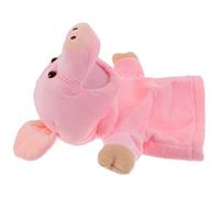 MAJORMENCH Giocattolo Burattino Di Peluche Forma Di Maialino Per Ragazzo Ragazza Puppets Interattivi Per Raccontare Storie e Sviluppare La Creatività Materiale Morbido e Lavabile Per Scuola