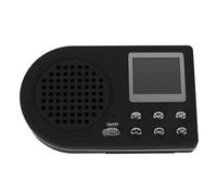 MAJORMENCH Lettore Musicale Portatile Mp3 Nero in Plastico con Cavo Usb, per Regalo a Famiglia e Amici, Funzione Audio Esterna