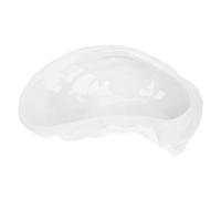 MAJORMENCH Piatto in Ceramica Bianca per Salsa e Soia, 1 Pezzo