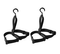 MAJORMENCH Set 2 Ganci Regolabili per Stivali da Pesca in Poliestere, Stendibiancheria Multifunzionale Porta-stivali Asciutto per Guado e Campeggio, Accessorio per Appendere Scarponi e Wader