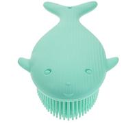 MAJORMENCH Spazzola da Bagno in Silicone con Testa Morbida, Scrubber Corpo per Massaggio Cute, Pulizia Capelli Sicura e Delicata per Uso Quotidiano