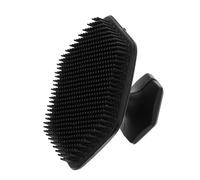 MAJORMENCH Spazzola Ogni Giorno per Pulizia Viso Nero in Silicone Esfoliante e Portatile per Detergere in Profondità e Migliorare L'assorbimento della Pelle
