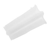 MAJORMENCH Stampo in silicone per candele a forma di stella a cinque punte, bianco, riutilizzabile, per lavori DIY e amici appassionati di candele fai da te