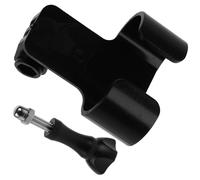 MAJORMENCH Supporto per Fotocamera da Maschera Subacquea in Plastica e Acciaio Inox Resistente Fissaggio Sicuro per Attrezzatura Subacquea, Accessorio Originale Nero