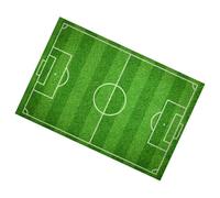 MAJORMENCH Tappeto Napoli Adesivo in PVC Antiscivolo a Forma di da Calcio, Creativo e Resistente per Bagno e Camera da Letto, per Decorazione Domestica