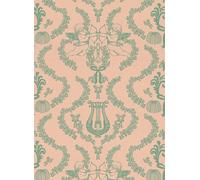 Majvillan Carta da parati Flame of Love - Old Pink