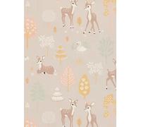 Majvillan Carta da parati Golden Woods - Dusty Lilac