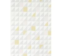 Majvillan Carta da parati Katinka - Soft Grey/ Yellow/ Pink/ Cream White