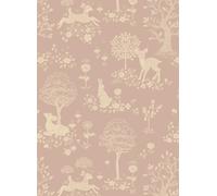 Majvillan Carta da parati Summer Fields - Dreamy Lilac