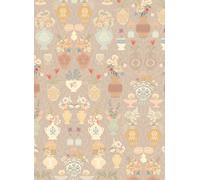 Majvillan Carta da parati Summer Spritz - Smoky Sand