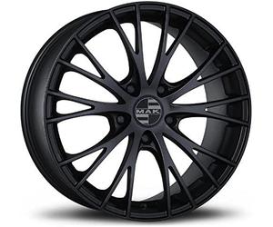 MAK Cerchi in lega Rennen, nero opaco, 8 x 18, ET21, 5 x 112, foro mozzo 66,45