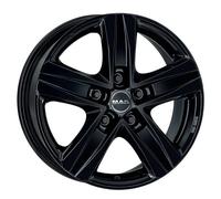 CERCHIO IN LEGA MAK STONE 5 PER FIAT TALENTO M1 6.5X16 5X114,3 GLOSS BLACK JF4