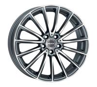CERCHIO IN LEGA MAK KOMET PER MERCEDES-BENZ CLASSE SLK 8X19 5X112 GUN MET-M UDO