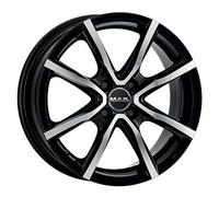 Cerchi in lega per ALFA ROMEO 145 16" - MAK MILANO 4 BLACK MIRROR