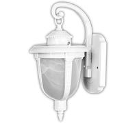 MAKA Applique Lanterna Vintage Ferro Battuto E27 IP55 Lampione da Muro Esterno