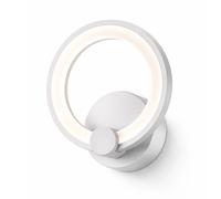 MAKA Applique LED 12W Vetro da Parete Moderna Interno Luce 3000K 6500K Lampada