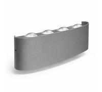 MAKA Applique LED 24W Doppia Luce IP65 Esterno 3 Colori Facile Montaggio Bar