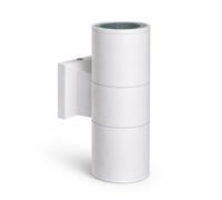 MAKA Applique LED Up Down GU10 IP54 Alluminio Esterno Interno Coppia 2 Pezzi
