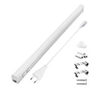 MAKA Barra Led Sottopensile Cucina, Luce per Scrivania a Led Sotto Mensola, Neon Sottopensile Cucina con Interruttore, Barre Sotto Pensili 220 Volt, Alluminio (24 Watt)