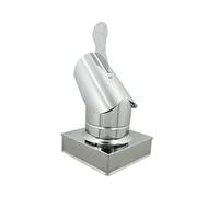 MAKA Comignolo Gallo Quadro, Terminale per Canna Fumaria Camino Stufa a Legna Pellet e Gas, Cappello Antipioggia Aspirafumo Base Quadra (200x200 mm - Rame)