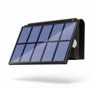MAKA Coppia Applique LED Solari Esterno Sensore Crepuscolare Impermeabile