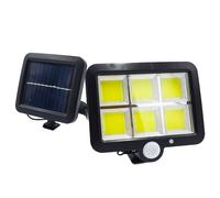 MAKA Faretto Solare LED 72 con Sensore Crepuscolare Esterno Giardino Lampada
