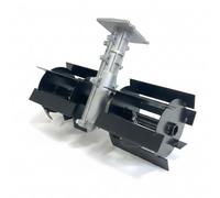 Maka Gruppo Zappette per Decespugliatore Ø26 mm a 9 Denti - Accessorio Motozappa Fresatrice Terreno, Testa Zappatrice Universale per Fresare, Sarchiare e Arieggiare Il Suolo (Diserbatrice)