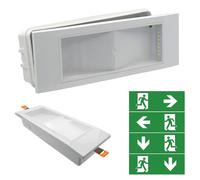 lampada di emergenza luce plafoniera led completa incasso 6500K antiblackout [EEK: A+]
