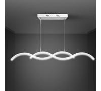 MAKA Lampadario a Led da Soffitto | 25W, 6500K Bianco Freddo | Pendente a Sospensione Moderno per Cucina, Salotto, Camera Letto, Ingresso, Bagno, Ufficio