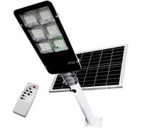 MAKA Lampione con Pannello Solare Monocristallino Led Esterno con Palo