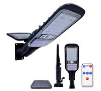 MAKA Lampione Solare LED 10W Esterno Giardino 6500K con Sensore Movimento