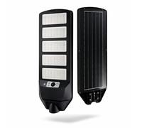 MAKA Lampione Stradale Solare LED 180W 270W Pannello Telecomando Sensore