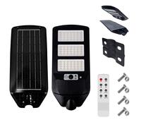 MAKA Lampione Stradale Solare LED 180W 270W Pannello Telecomando Sensore