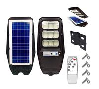 MAKA Lampione Stradale Solare LED 300W 500W con Telecomando Pannello Integrato
