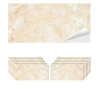 MAKA Piastrelle PVC Adesive Effetto Marmo Impermeabili Isolanti per Interni