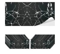 MAKA Piastrelle PVC Adesive Effetto Marmo Impermeabili Isolanti per Interni
