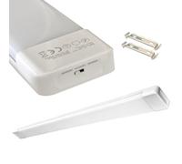 MAKA Plafoniera LED Soffitto, Plafoniera Led Parete, 220 Volt, Luce Calda-Naturale-Fredda (3000K-4000K-6500K), Luce Neon Soffitto IP20, Barra Sottopensile, Luce Garage, Ufficio (54 watt - 120 cm)