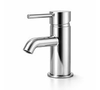 MAKA Rubinetto Miscelatore Lavello Bagno Cucina Bidet Ottone Cromato 17cm