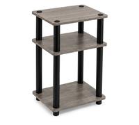 MAKA Scaffale 3 Ripiani Effetto Rovere Moderno Salvaspazio 37x57 cm Mensola