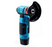 MAKA Smerigliatrice Angolare a Batteria Flex con 2 Batterie Taglio Metallo