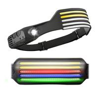 MAKA Torcia Frontale LED Ricaricabile Impermeabile Sensore Lampada da Testa USB