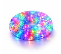 MAKA Tubo Luminoso LED 10m 20m Esterno IP65 Freddo Caldo Multicolore Natale
