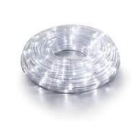 MAKA Tubo Luminoso LED 10m 20m Esterno IP65 Freddo Caldo Multicolore Natale