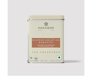 Makaibari Summer Solistice Maskatle | Barattolo da 100 g | Second Flush Black Tea