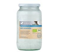 Makana Bio Olio di Cocco/Cocco Fett Protezione Insetti per Animali, pressato a Freddo, Puro al 100%, in Vetro, 900 ML (1 X 0,9 L)