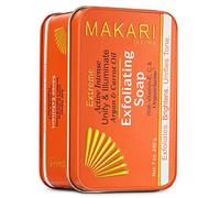 Makari Extreme Active Intense Sapone esfoliante all'olio di argan e carota (7oz) | Con estratto di semi di albicocca e vitamine C ed E | Aiuta a rivelare la luminosità naturale della pelle