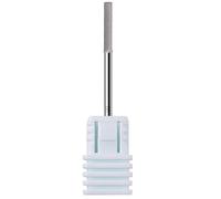 Makartt Cuticle Nail Drill Bit,Safety Tungsten Carbide Cuticle Remover Drill Bit Needle Bit Under Nail Cleaner Dead Skin Nail Prepare 3/32'' for Electric Nail Files Nail Buffer Bit-3XF (Silver,Fine)