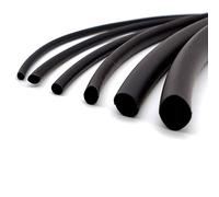 Makashop24 - Tubo termoretraibile 4:1 con colla nera Ø 4,0 fino a 52,0 mm a scelta: da 25 cm a 10 metri (diametro 4,0 mm, 2 metri)