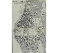Makassar Indonesia Map Journal: Vintage Map Notebook